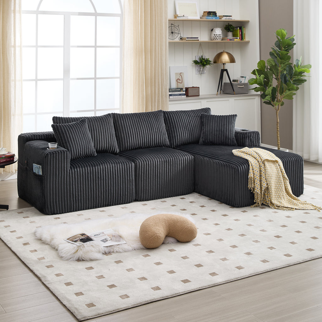 Sofá modular premium  Velvet-Tech 55D  La Ingeniería del Descanso Definitivo