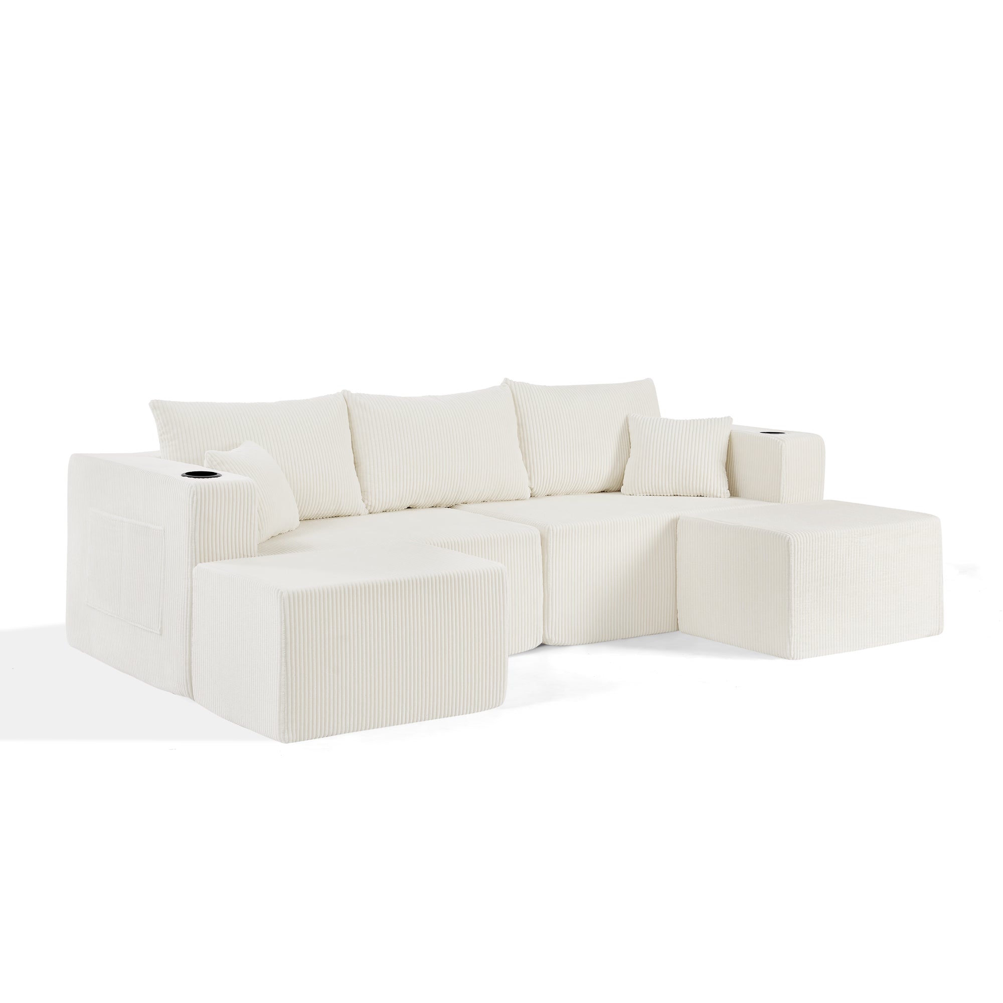 🛋️ Sofá modular modelo Titan de alta calidad con espuma 55D – Confort superior y gran resistencia
