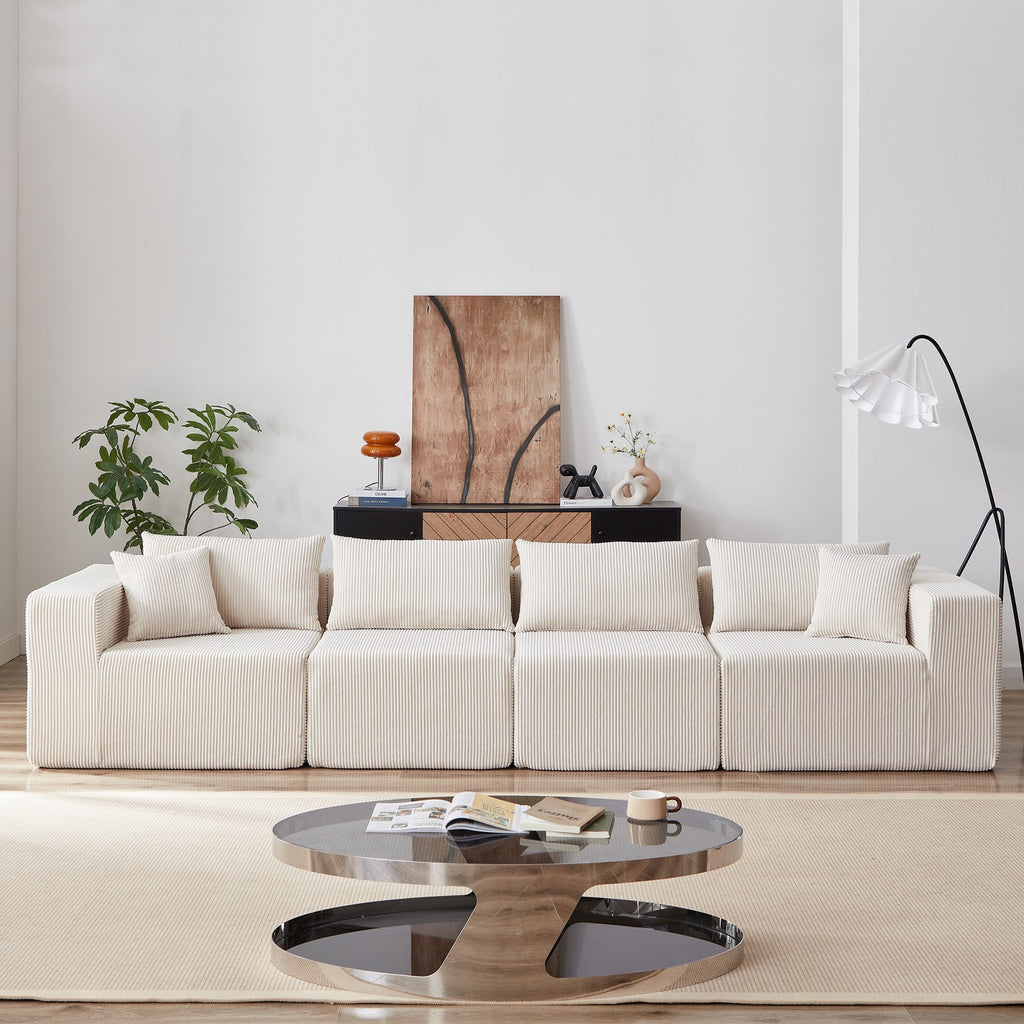 Sofá modular premium modelo milano modular con espuma de alta densidad 55D HR