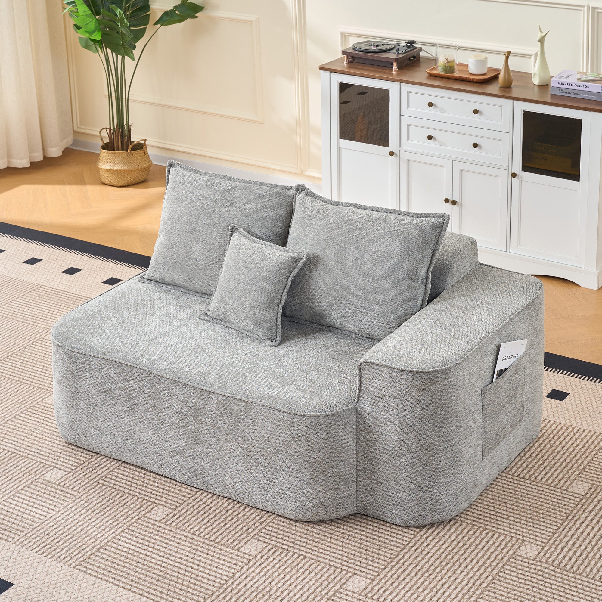 Sofá Modular Luna – Espuma 55D HR y Tapicería Belga