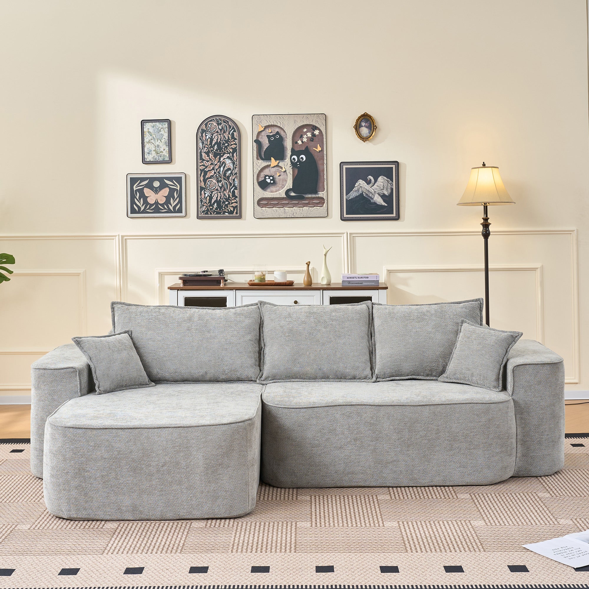 Sofá Modular Luna – Espuma 55D HR y Tapicería Belga