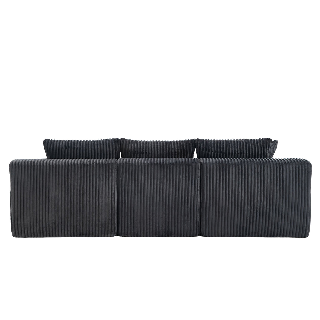 Sofá modular premium  Velvet-Tech 55D  La Ingeniería del Descanso Definitivo